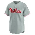 Men's No.63 Michael Mercado Philadelphia Phillies Gray Limited Away Jersey