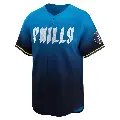Youth No.7 Trea Turner Philadelphia Phillies Blue Limited 2024 City Connect Jersey